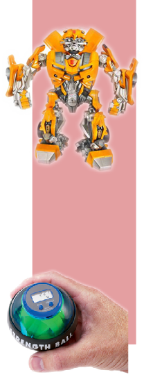 huge choice of gadgets and gizmos