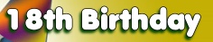 Birthday present ideas for someone celebrating an 18th birthday