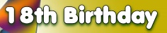 Birthday present ideas for someone celebrating an 18th birthday