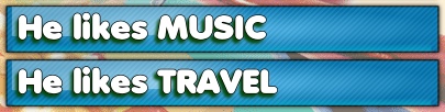 Does he like to TRAVEL ?
